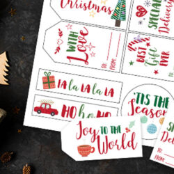 free Christmas Tag Printable