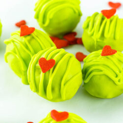 Grinch Oreo Balls