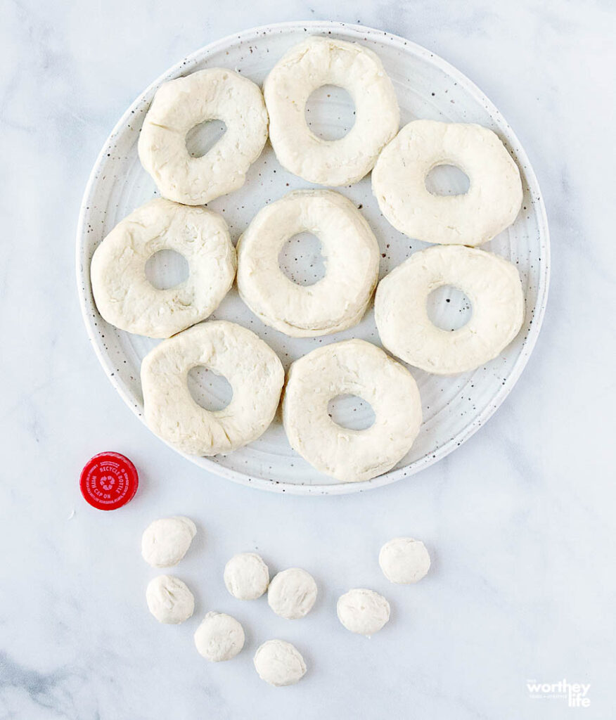 canned biscuits on white plate