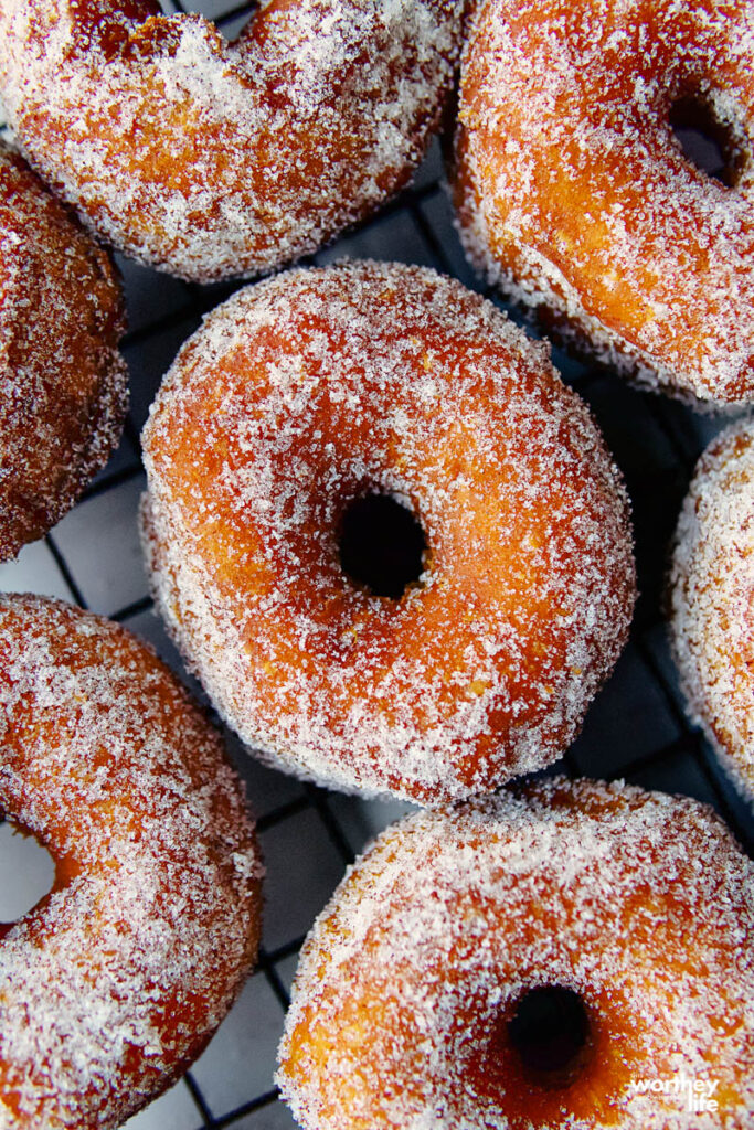 donuts with espresso sugar