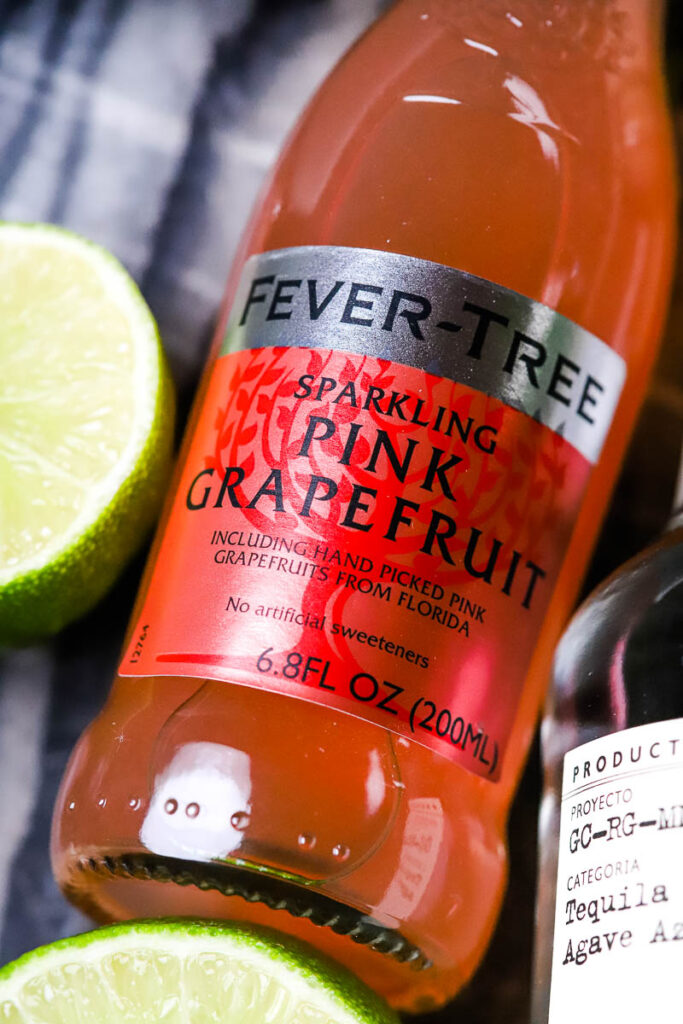 fever tree pink grapefruit bottle