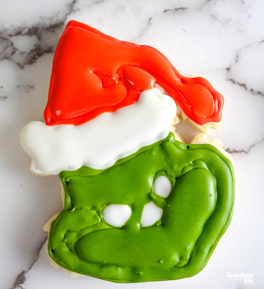 how to make grinch sugar cookies