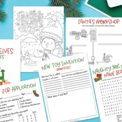 Santa's Elves Free Activity Packet