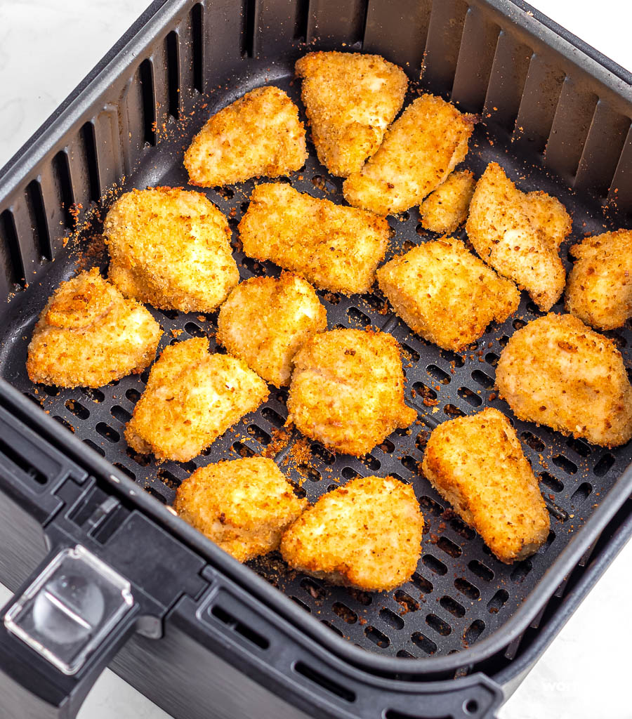 making chicken nuggets in the air fryer