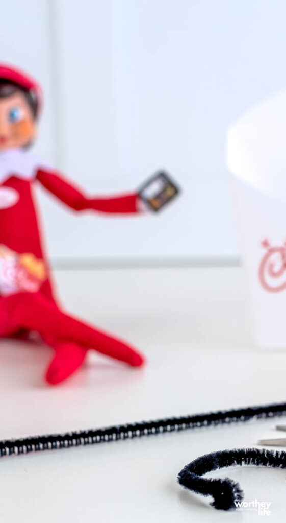 chick fil a elf on the shelf