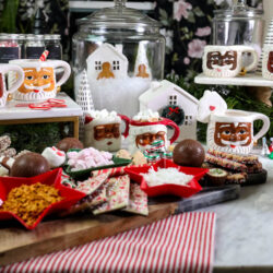 hot cocoa toppings with mugs