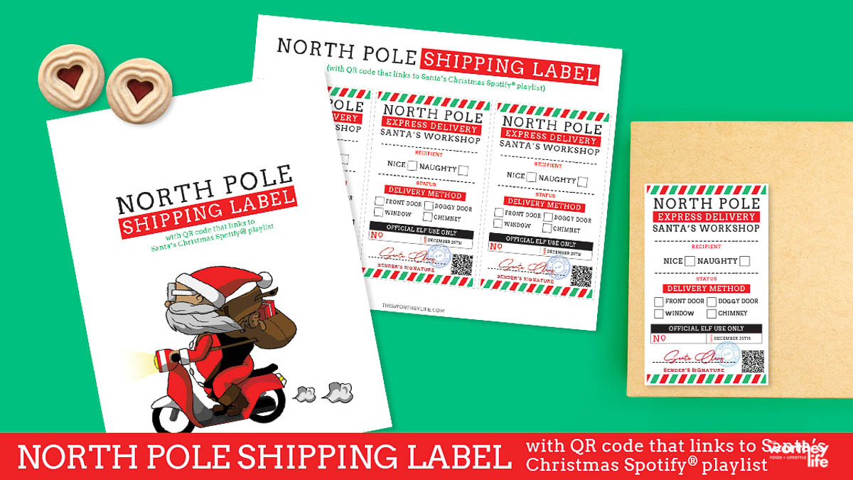 north-pole-shipping-label