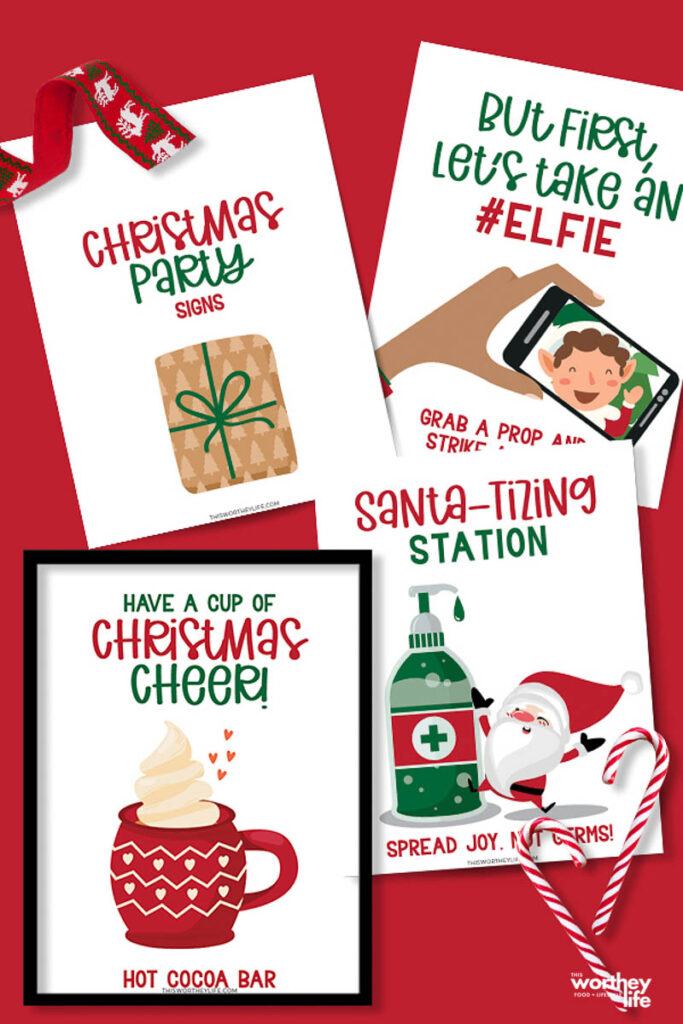 free Fun Christmas Signs For A Party
