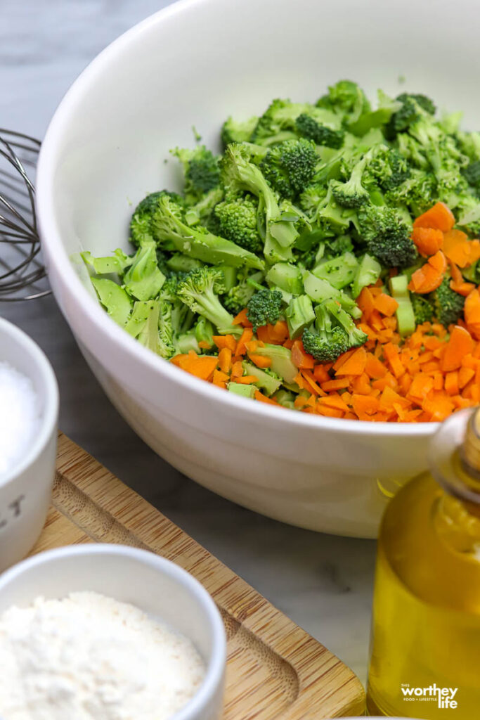 ingredients to make broccoli cheddar soup