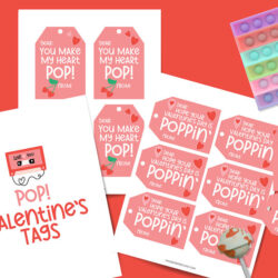 Free Printable Valentines Tags