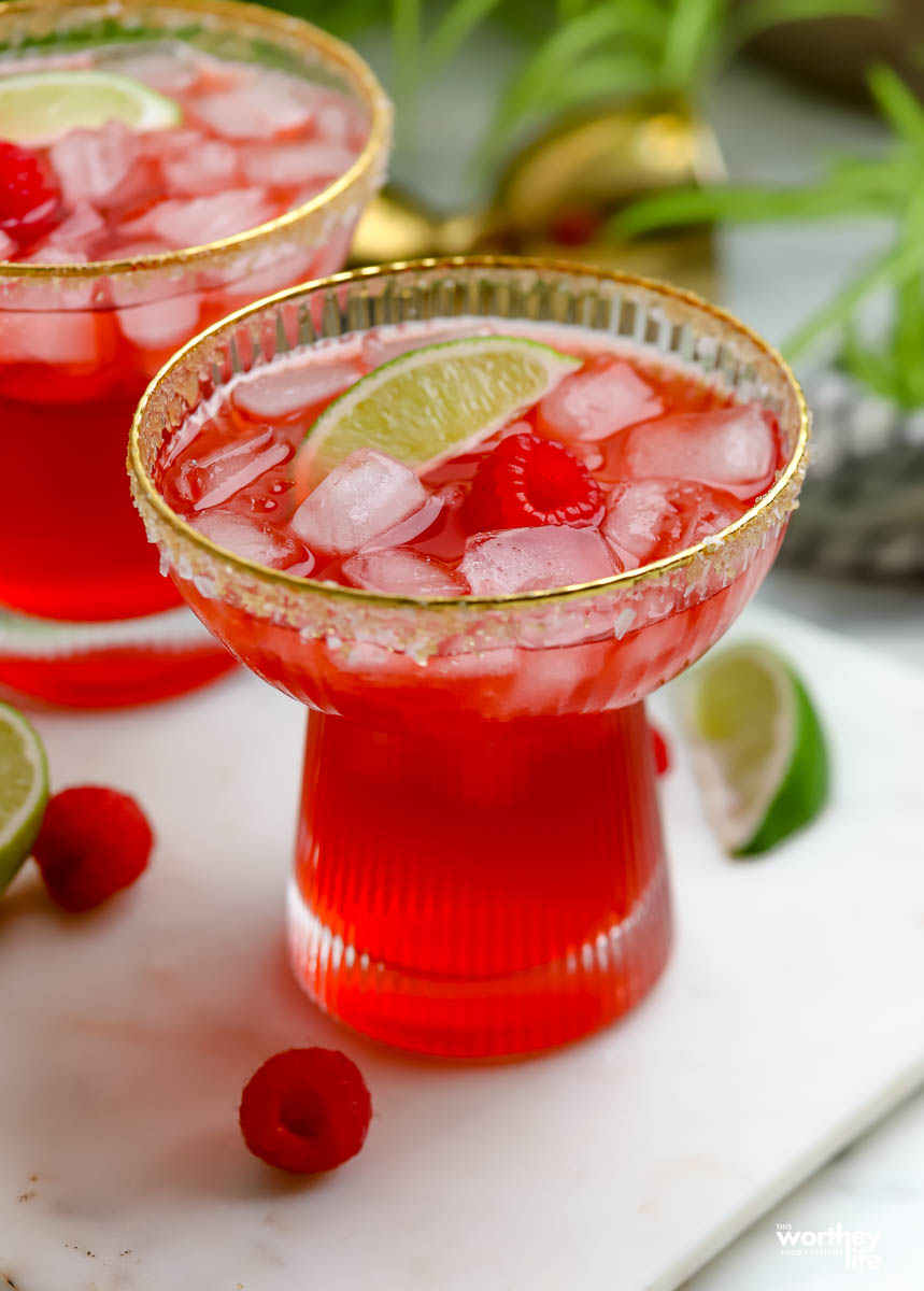 Raspberry Margarita Perfect For National Margarita Day!