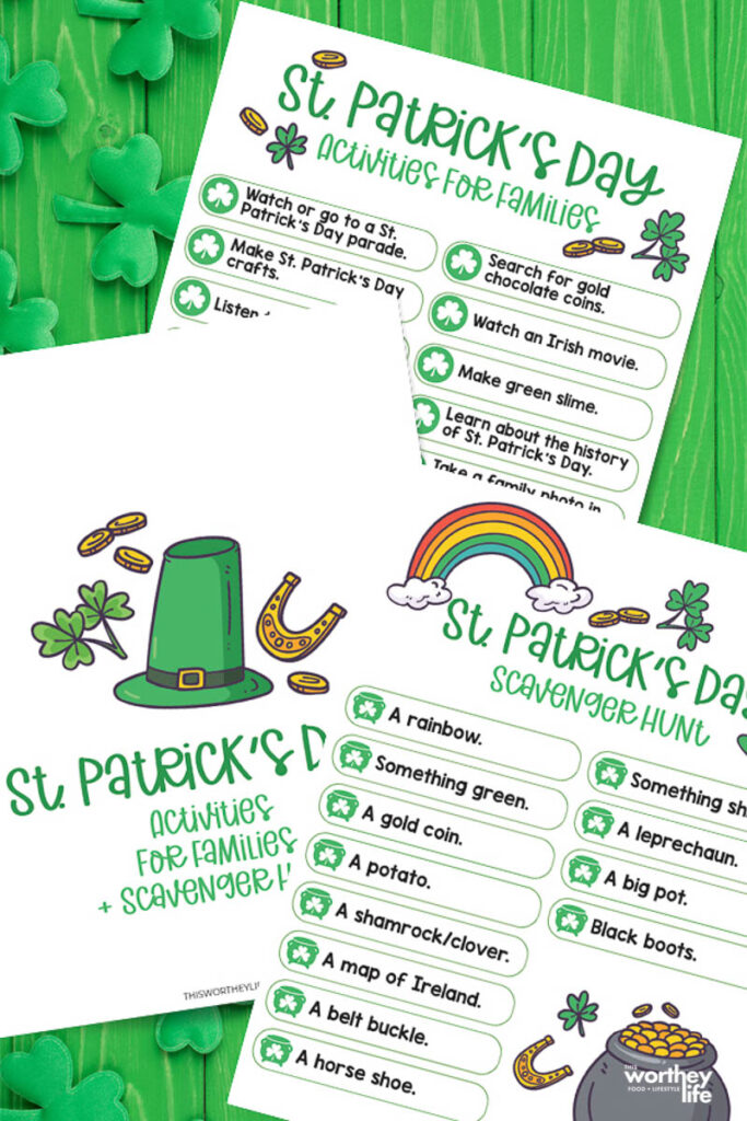 St. Patrick's Fun ideas for the family