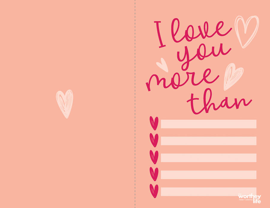 fun Valentine's day card idea