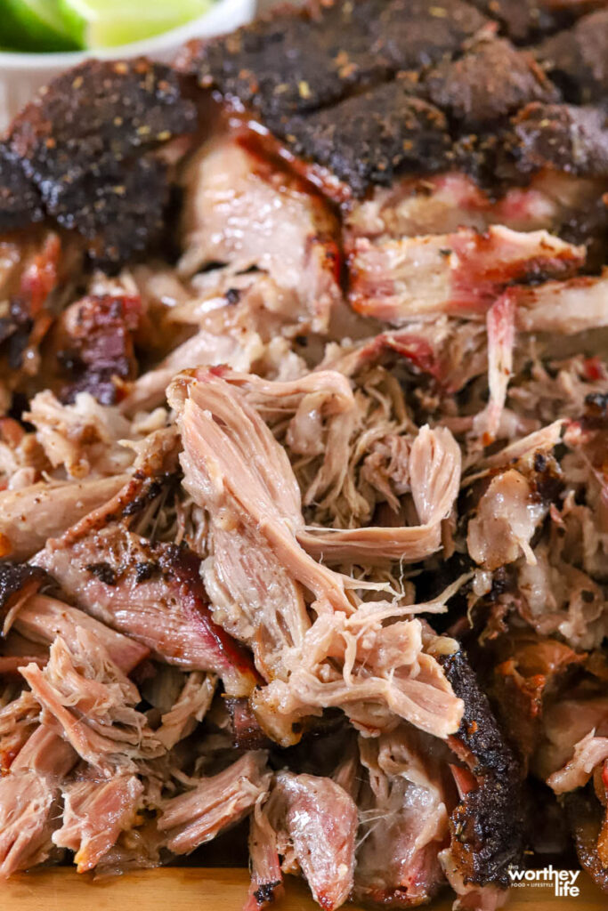 smoked shredded pork