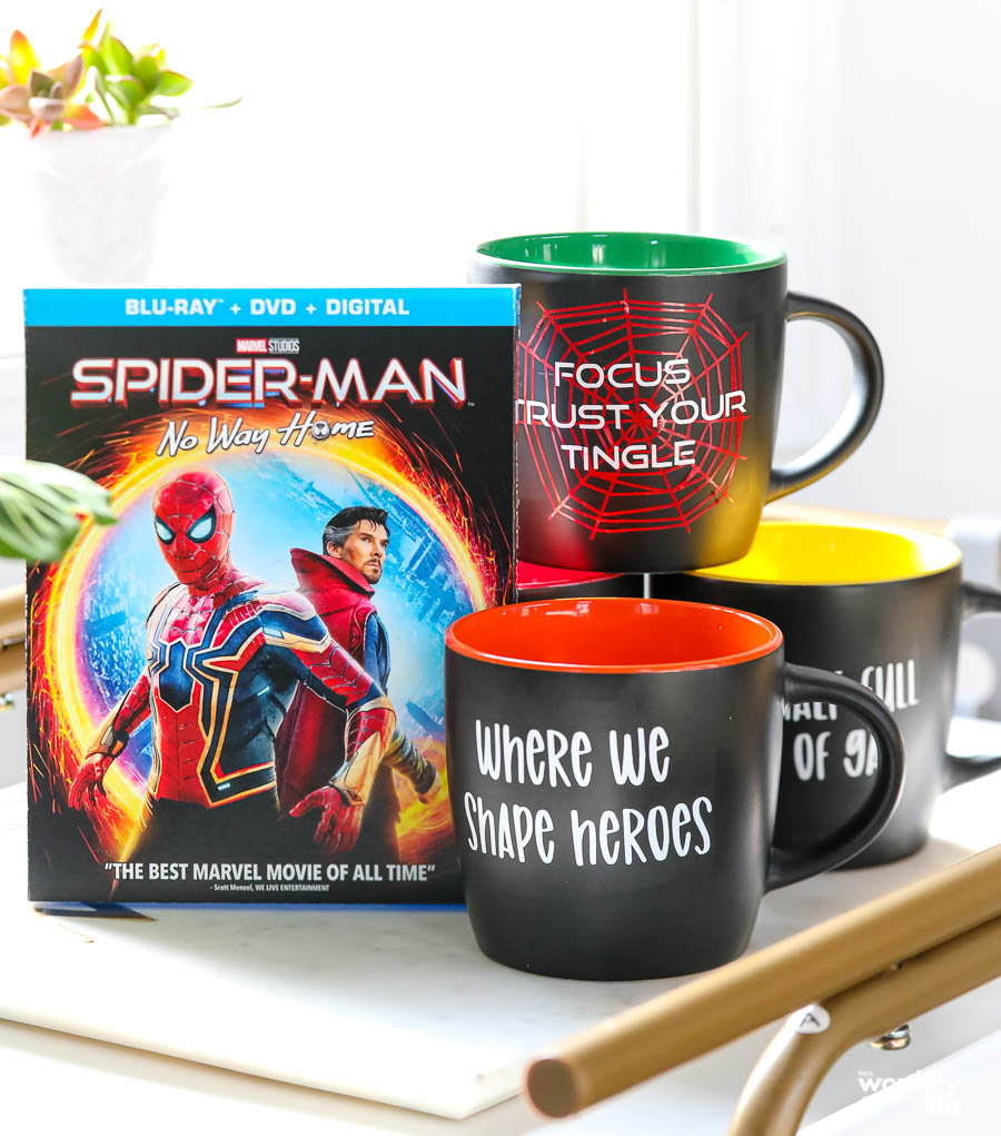 spider-man diy mugs