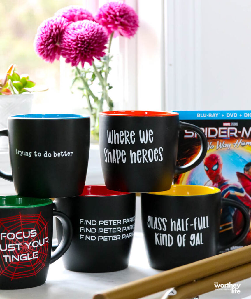 Spider-Man Mugs DIY