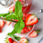 strawberry mint julep