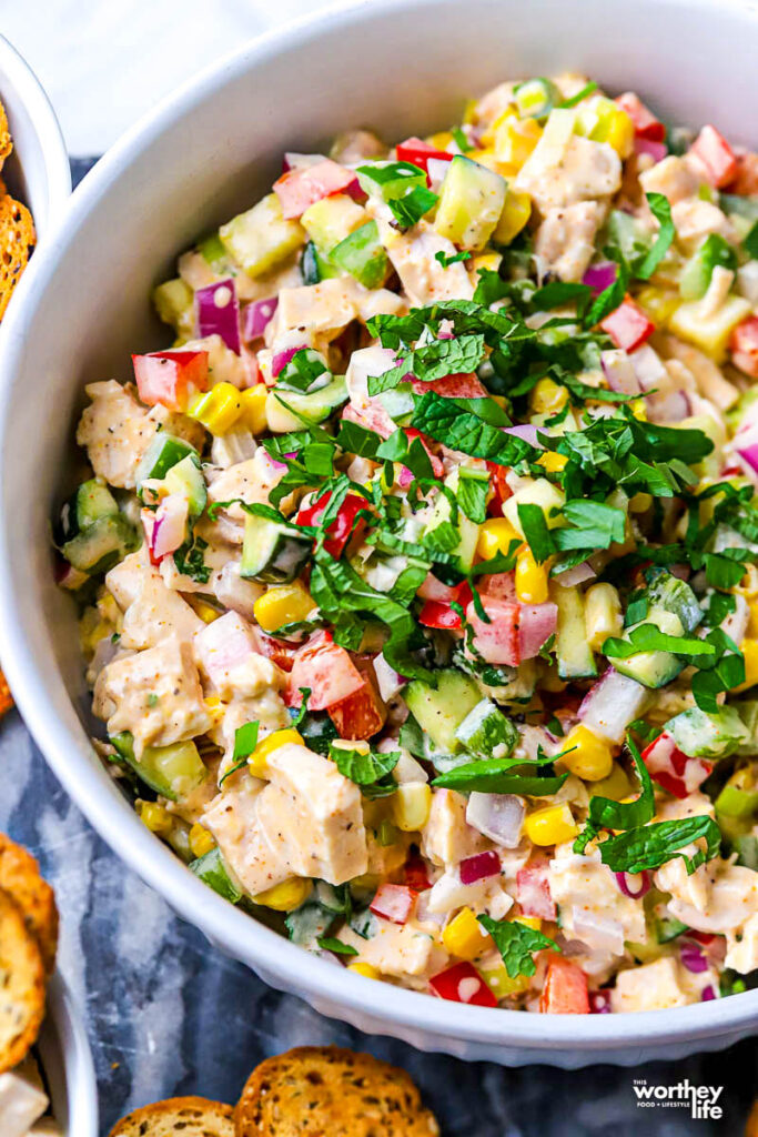 summer chicken salad recipe