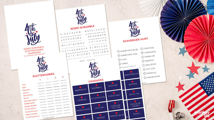 Free 4th of July Worksheets