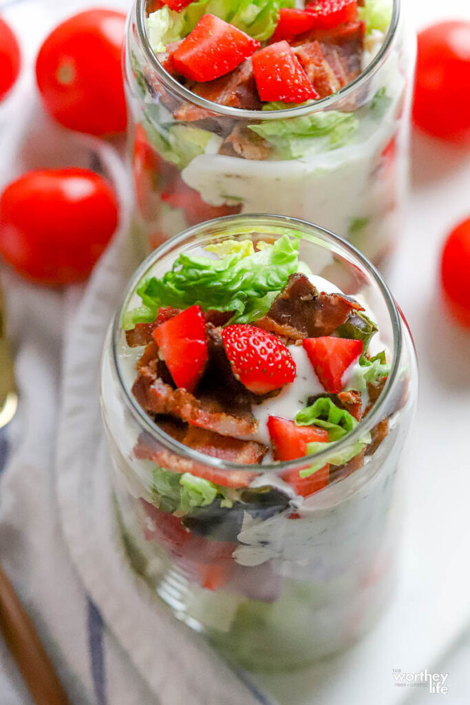 strawberry cobb salad