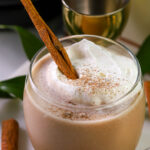 iced coffee drink in glass