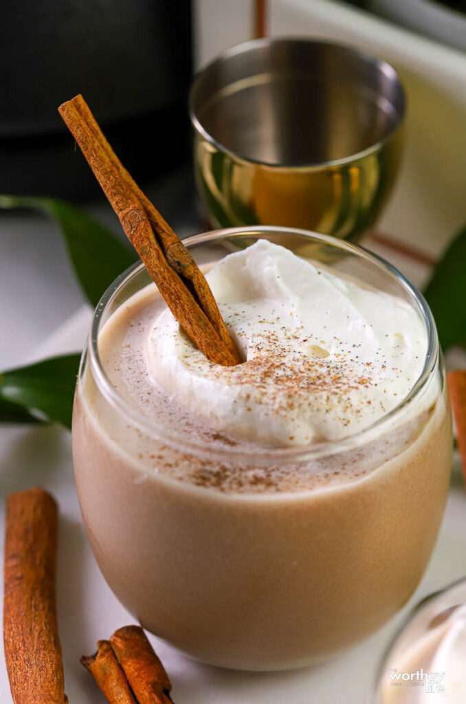 iced coffee drink in glass