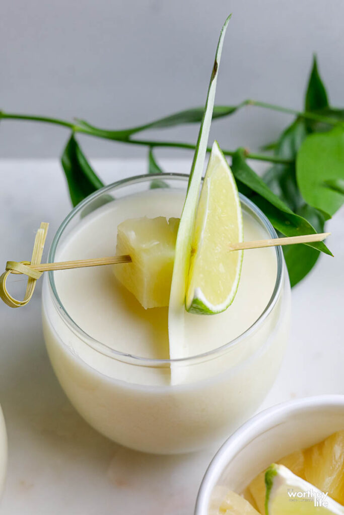 how to make a virgin pina colada