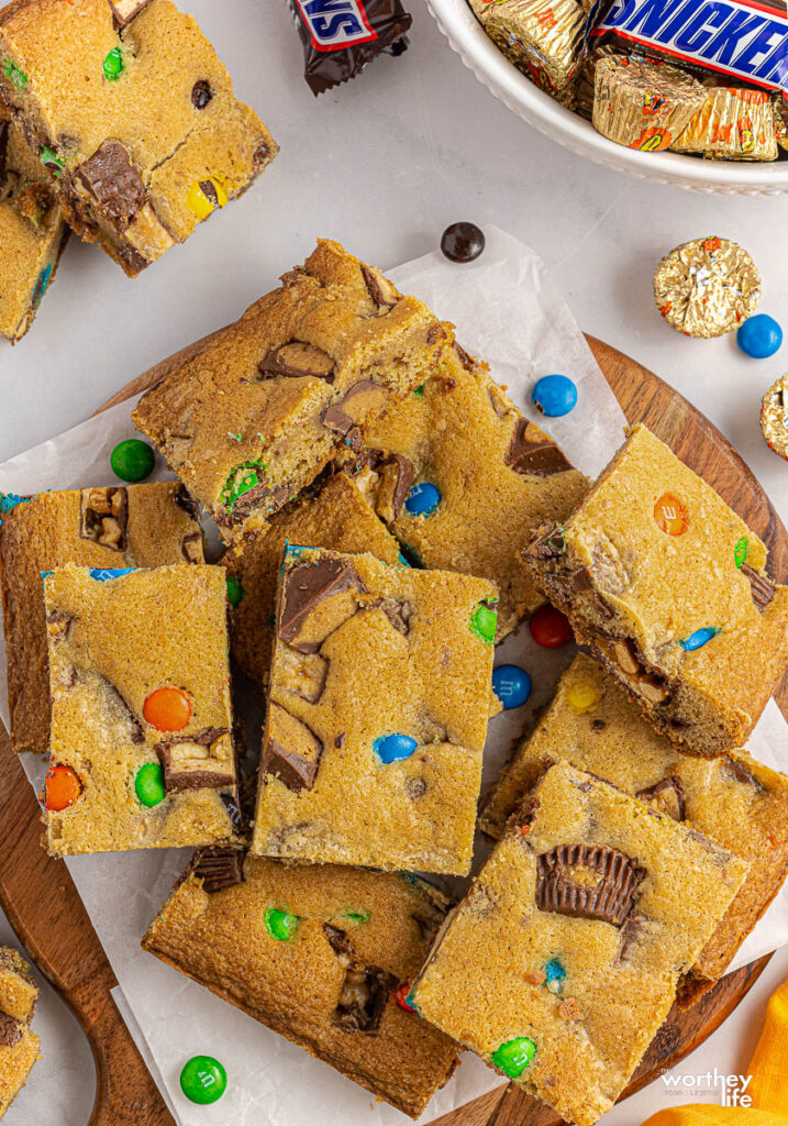 Halloween Cookie Bars