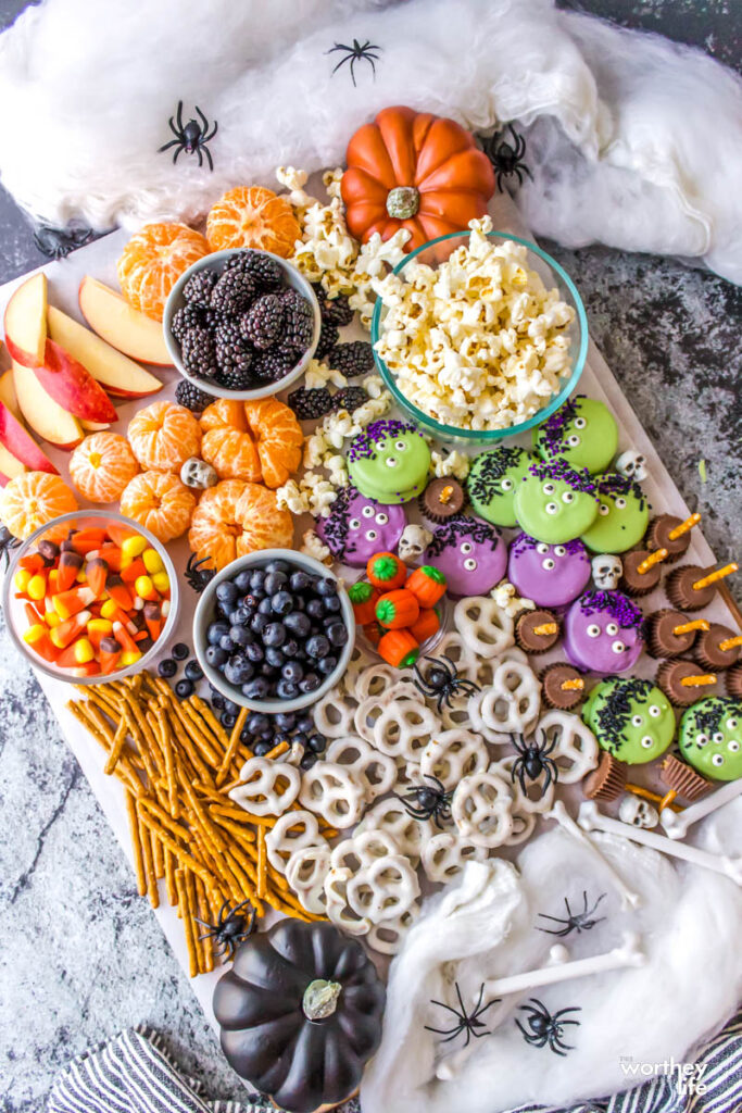 Halloween Charcuterie Board Idea