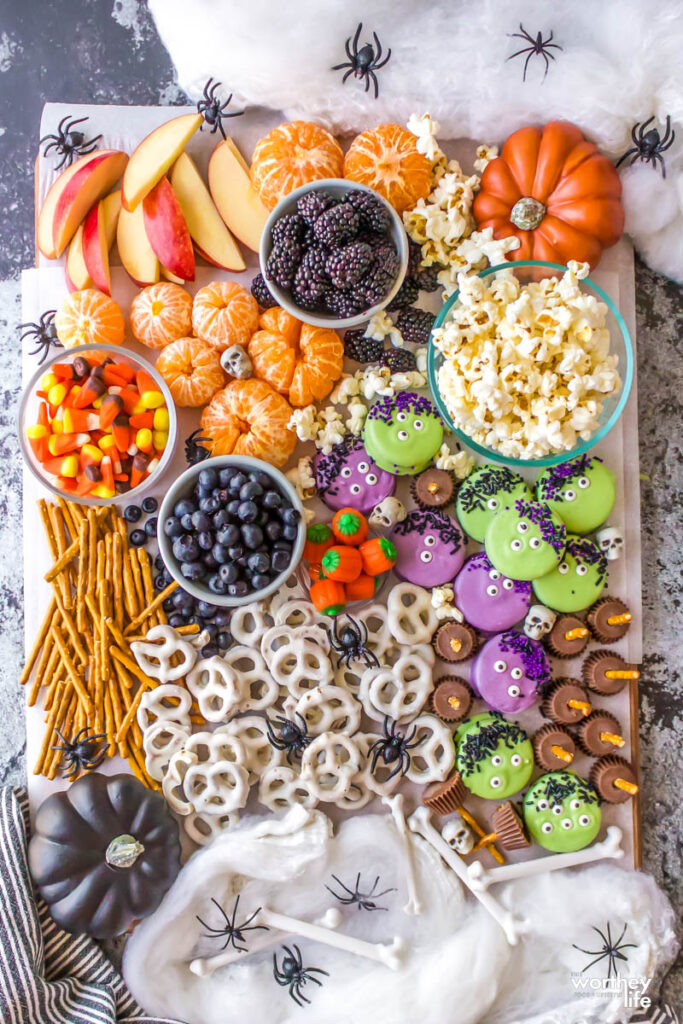 Halloween Themed Snack Board