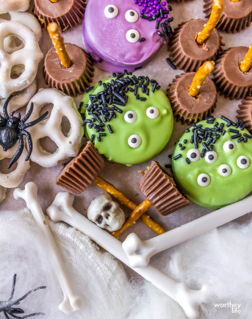 halloween treats for a grazing board