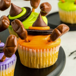 Halloween Witches Cupcakes