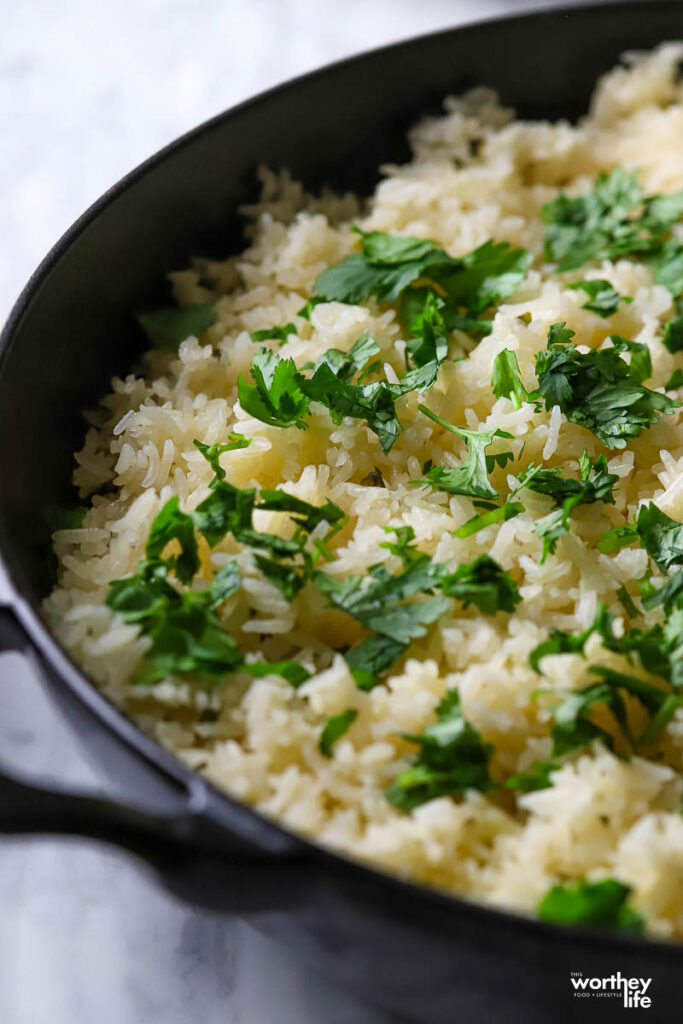 Easy Cilantro Rice