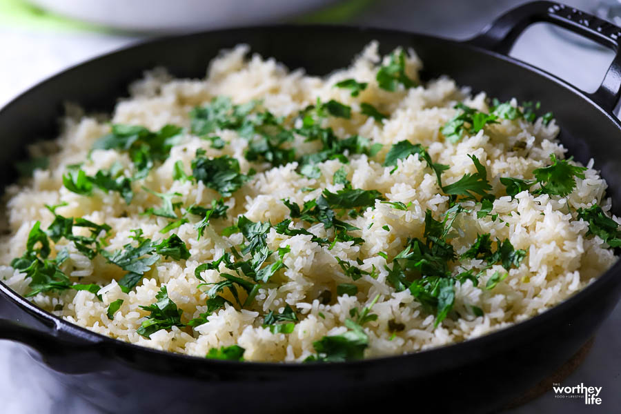 Easy Cilantro Rice