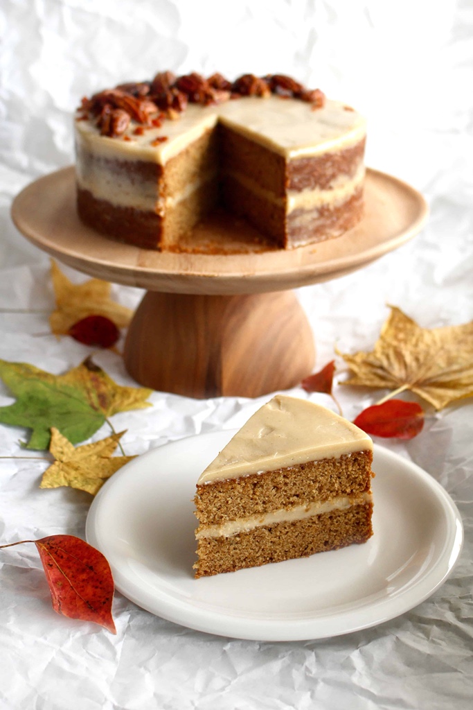 Sweet Potato Cake With Maple Frosting 
