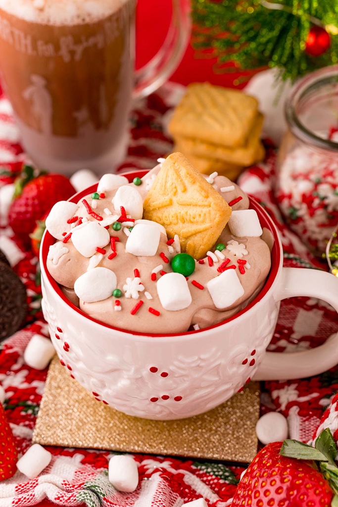 hot chocolate dip