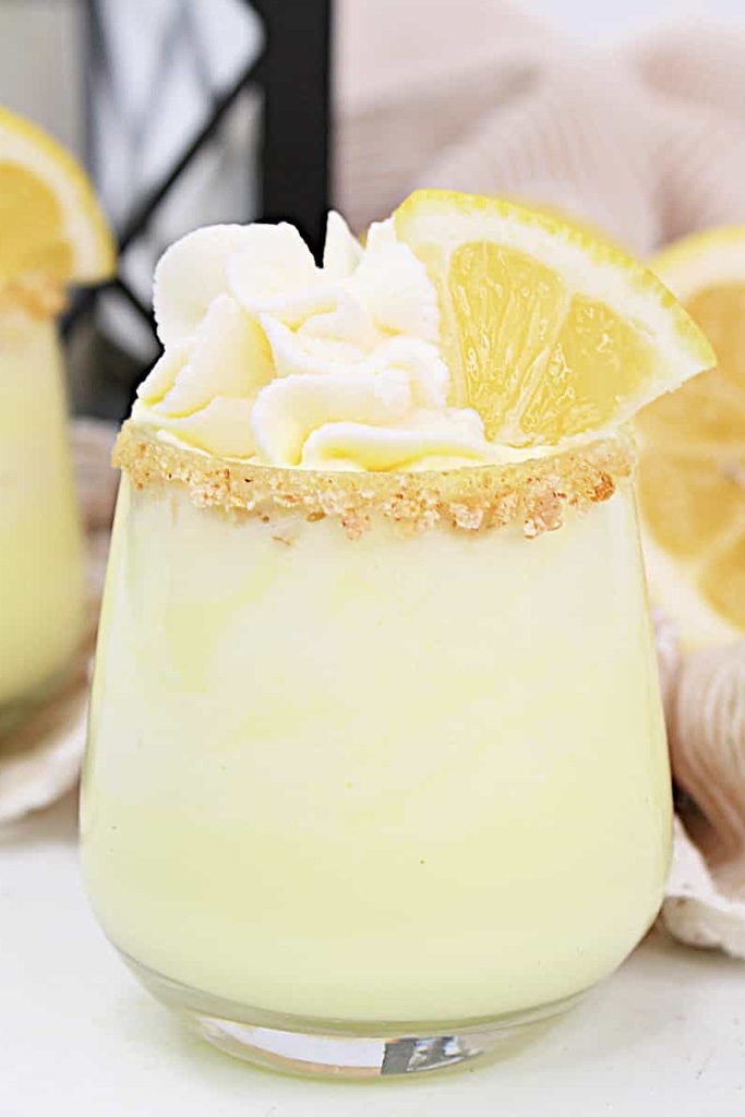 Lemon meringue shots