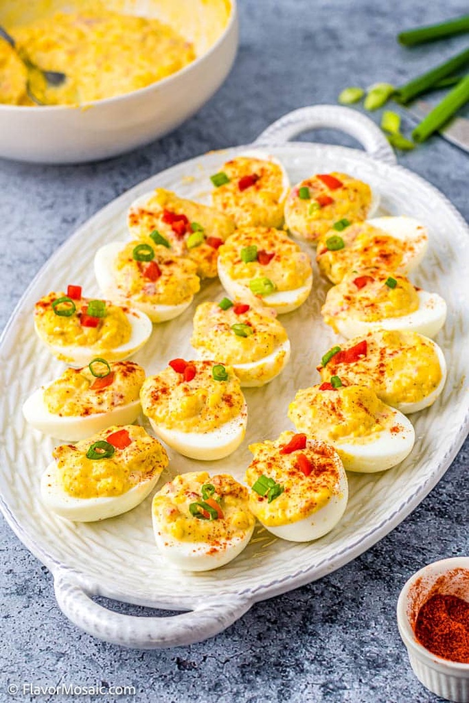 pimento cheese deviled eggs