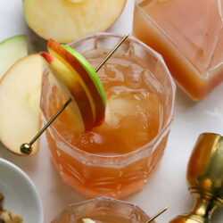 Bourbon Apple Cider Cocktail