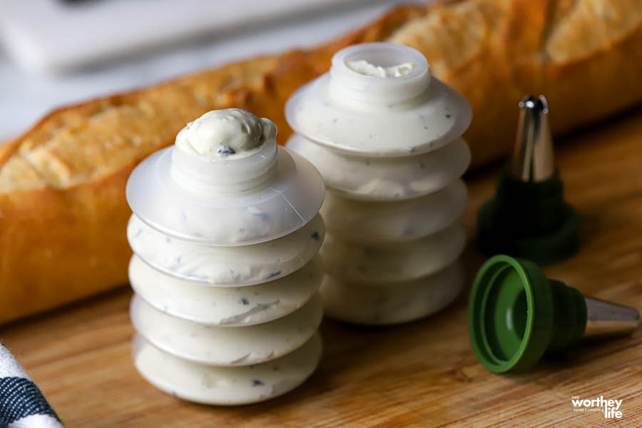 making herb butter with your kitchenaid mixer