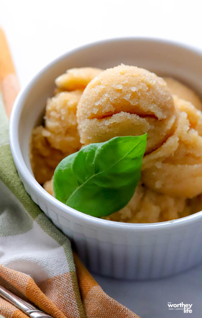 Apple Pie Sorbet