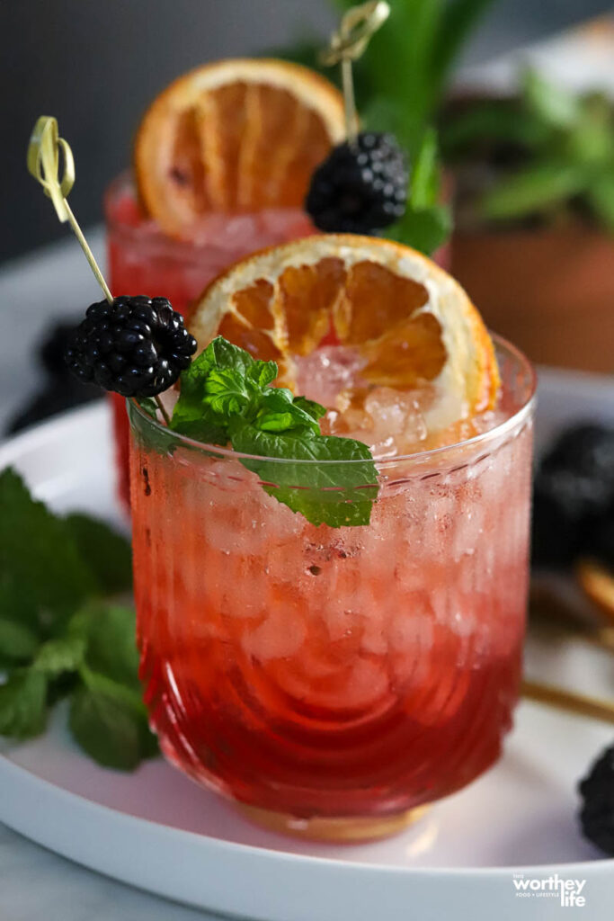 Blackberry Cocktail for summer