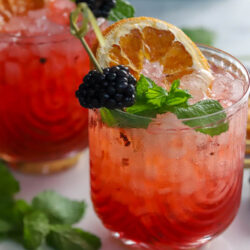 Blackberry Bourbon Smash