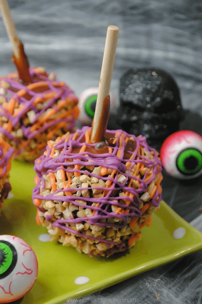 Creepy Candied Apples