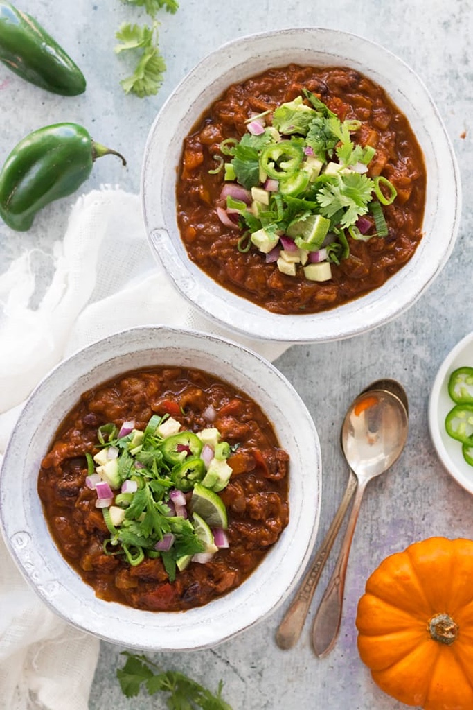 Chilling Pumpkin Chili