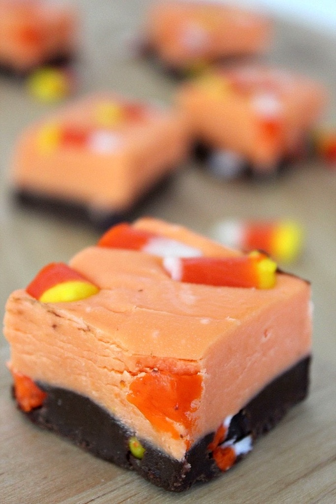 Candy Corn Fudge