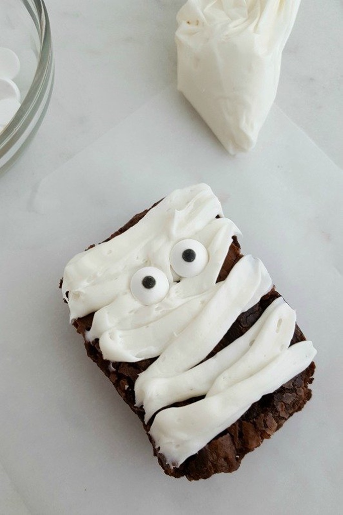 Mummy Brownies 