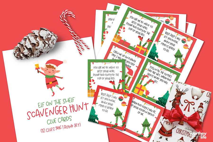 elf-on-the-shelf-scavenger-hunt-free-printable