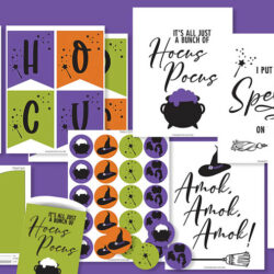 Hocus Pocus Party Printables