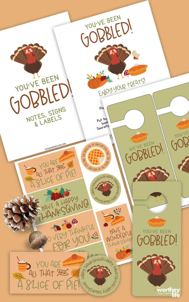 You've Been Gobbled Printable